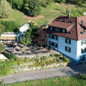 Landgasthof Farnsburg Luftaufnahme ©Baselland Tourismus